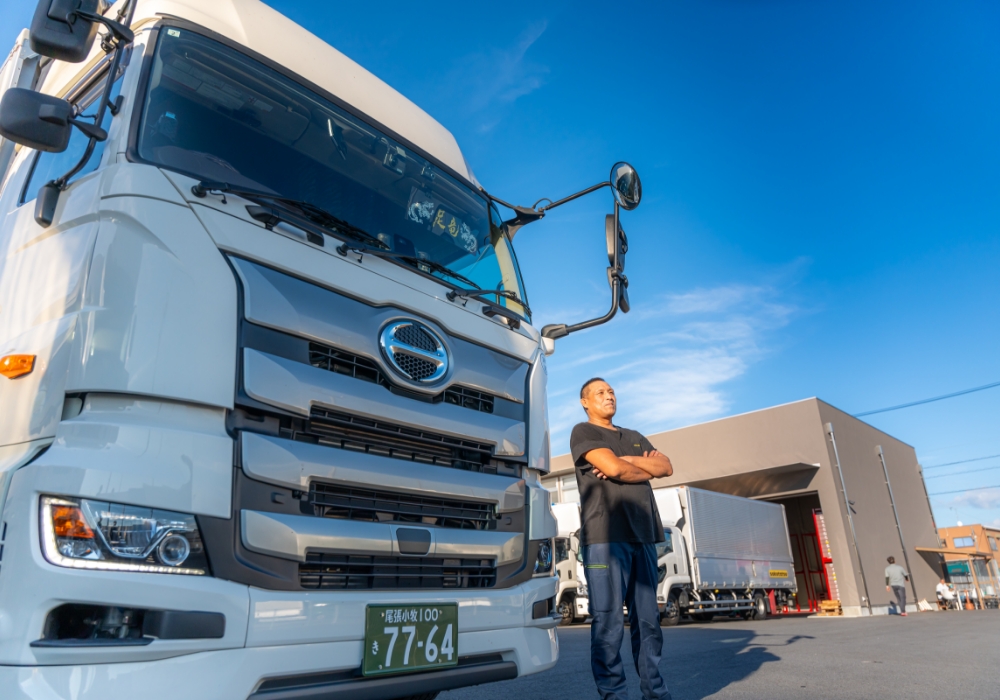 大型トラックドライバー